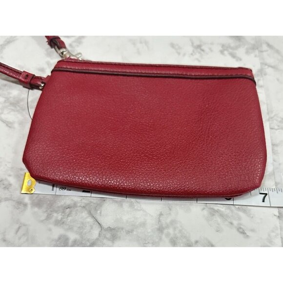 Wilsons‎ Leather Wristlet Red Leather New With Tags - Picture 5 of 7